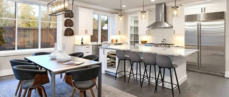Mixing Old and New Transitional Kitchen Design