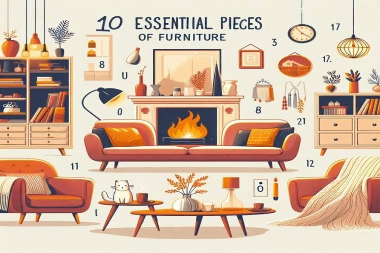 10 Essential Pieces of Furniture for a Cozy Home