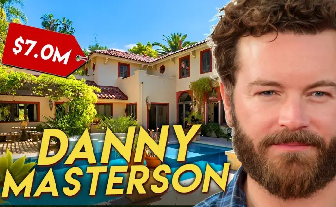 Front view of the Danny Masterson House in Hollywood Hills